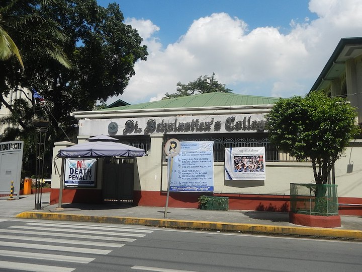 The St. Scholastica's College campus in Malate, Manila